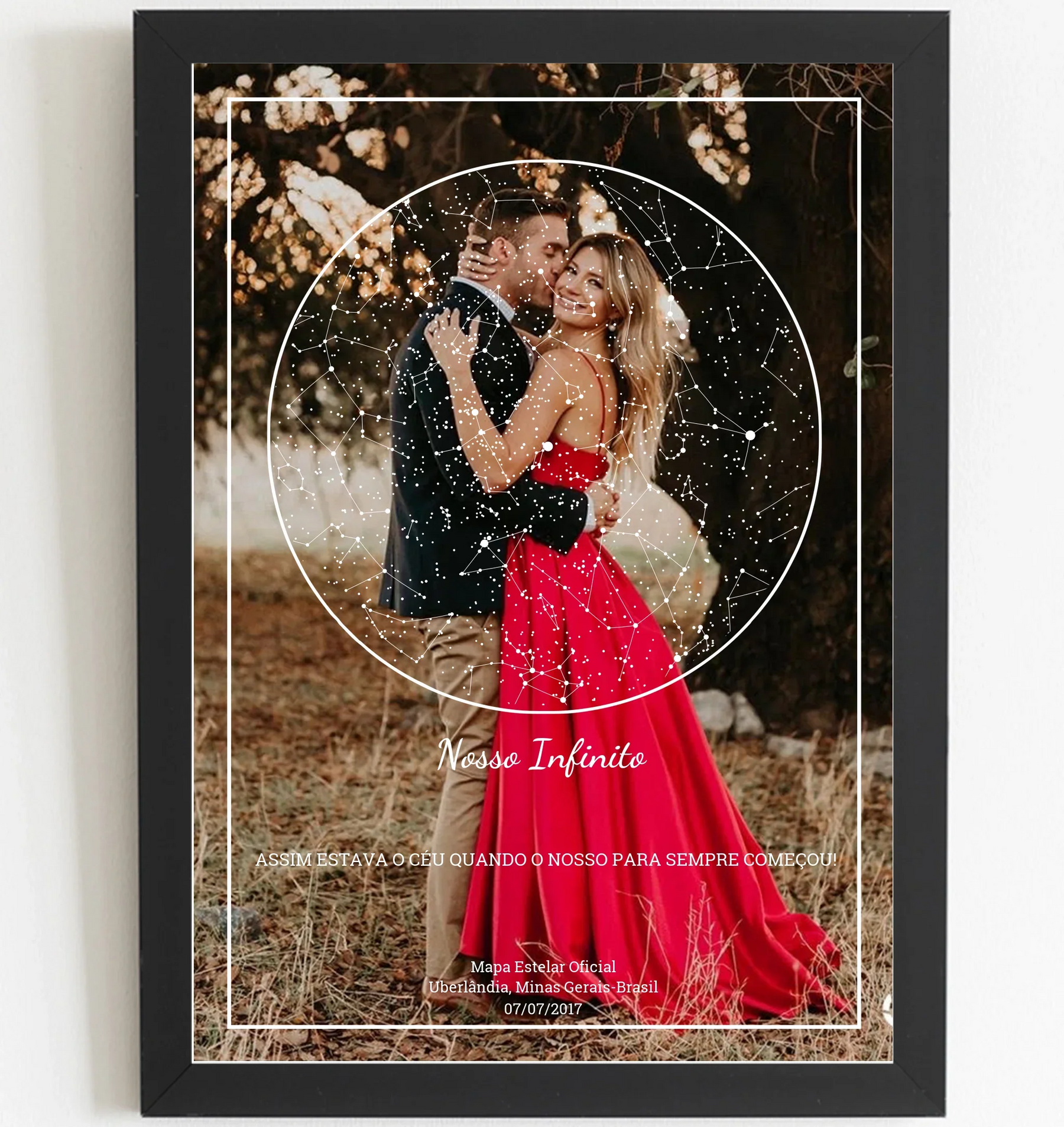 Box Eu te Amo Premium + Quadro