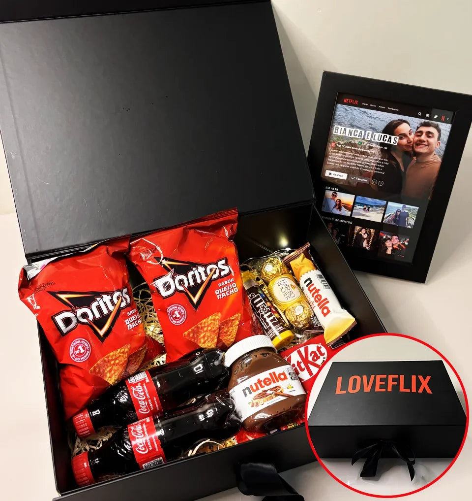 Box LoveFlix Premium + Quadro