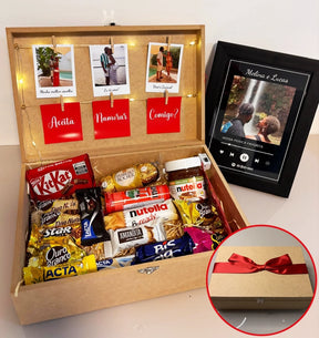 Box Pedido de Namoro Premium + Quadro